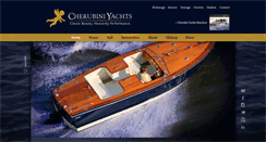 Desktop Screenshot of cherubiniyachts.com